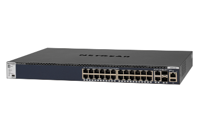 M4300-28G (GSM4328S) | Stackable Managed Switch with 24x1G and
